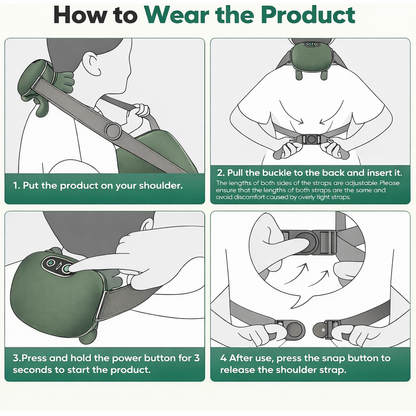 PrimeLuxe™ Neck & Shoulder Massager Pro