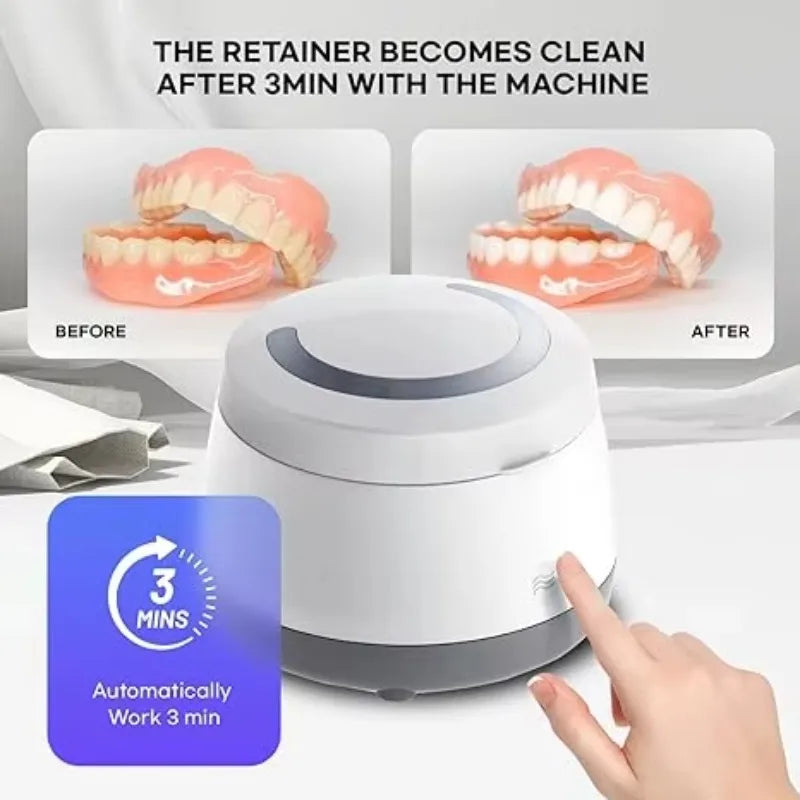 Ultrasonic Retainer & Mouth Guard Cleaner