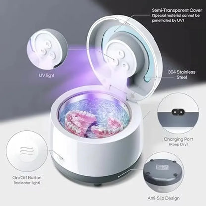 Ultrasonic Retainer & Mouth Guard Cleaner