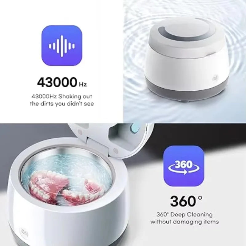 Ultrasonic Retainer & Mouth Guard Cleaner