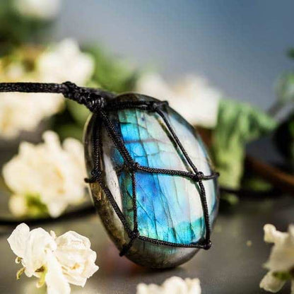Dragon Heart Labradorite Necklace