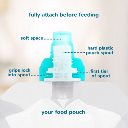 SoftSip Spill-Proof Baby Pouch Top